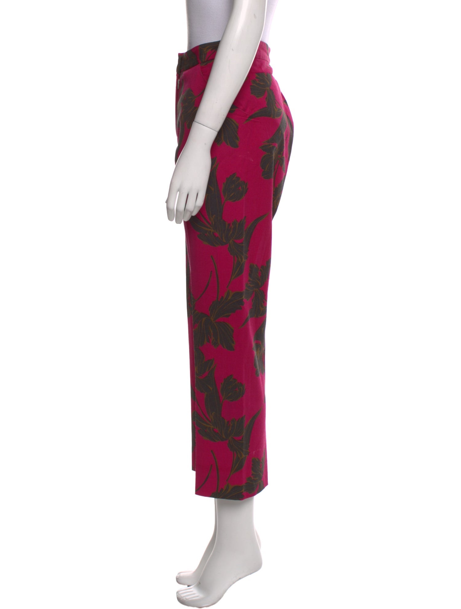 A.L.C. Printed Wide Leg Pants