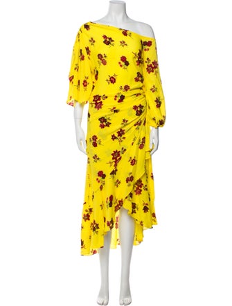 A.L.C. Silk Midi Length Dress