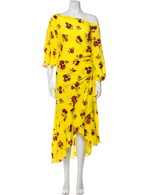 A.L.C. Silk Midi Length Dress