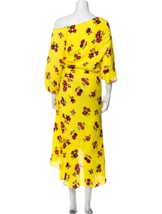 A.L.C. Silk Midi Length Dress