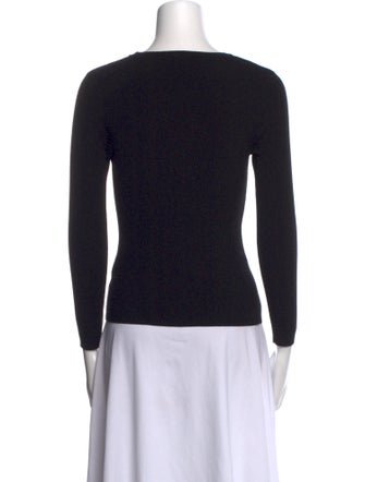 A.L.C. Scoop Neck Long Sleeve Top