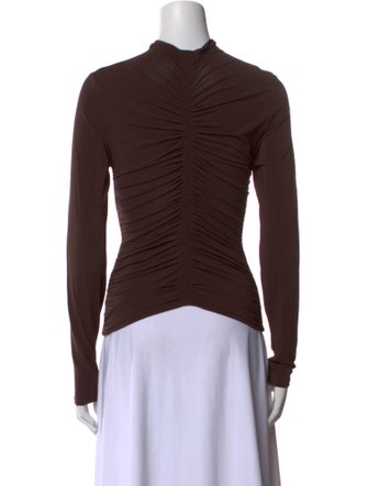 A.L.C. Mock Neck Long Sleeve Top