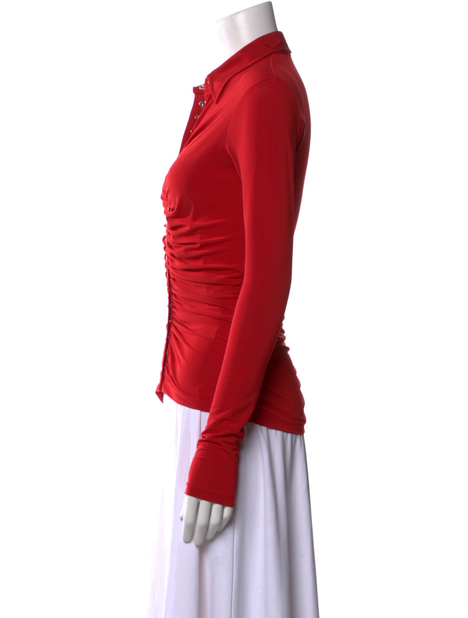 A.L.C. Long Sleeve Button-Up Top