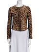 A.L.C. Fur Animal Print Jacket