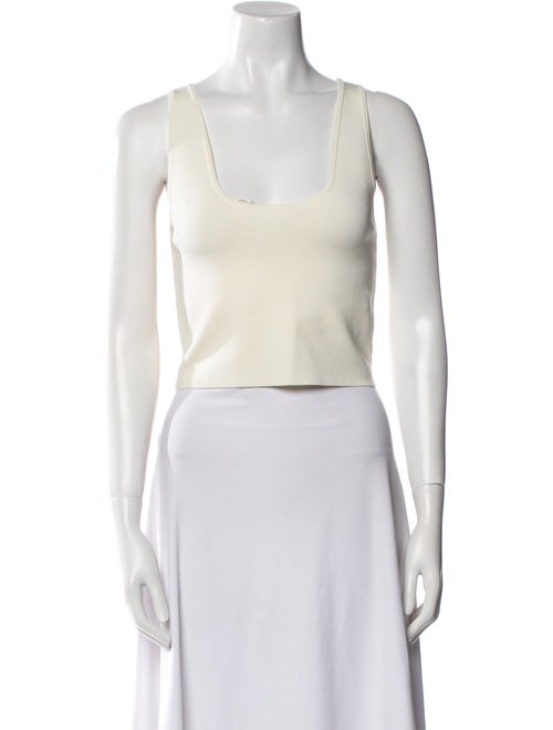 A.L.C. Square Neckline Sleeveless Crop Top