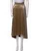 A.L.C. Pleated Accents Midi Length Skirt