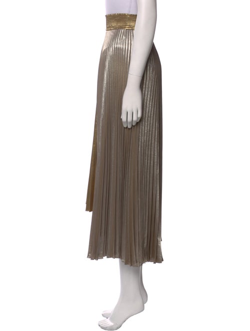 A.L.C. Pleated Accents Midi Length Skirt