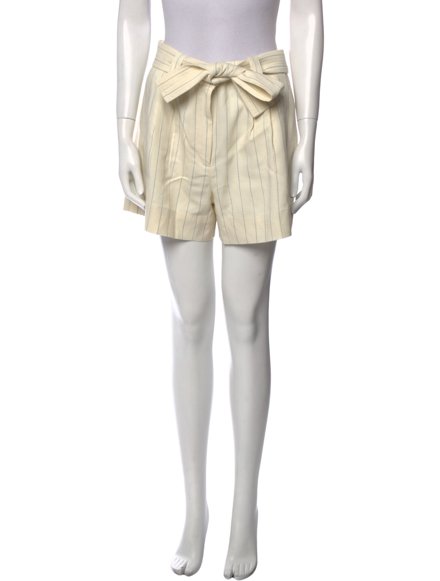 A.L.C. Striped Mini Shorts