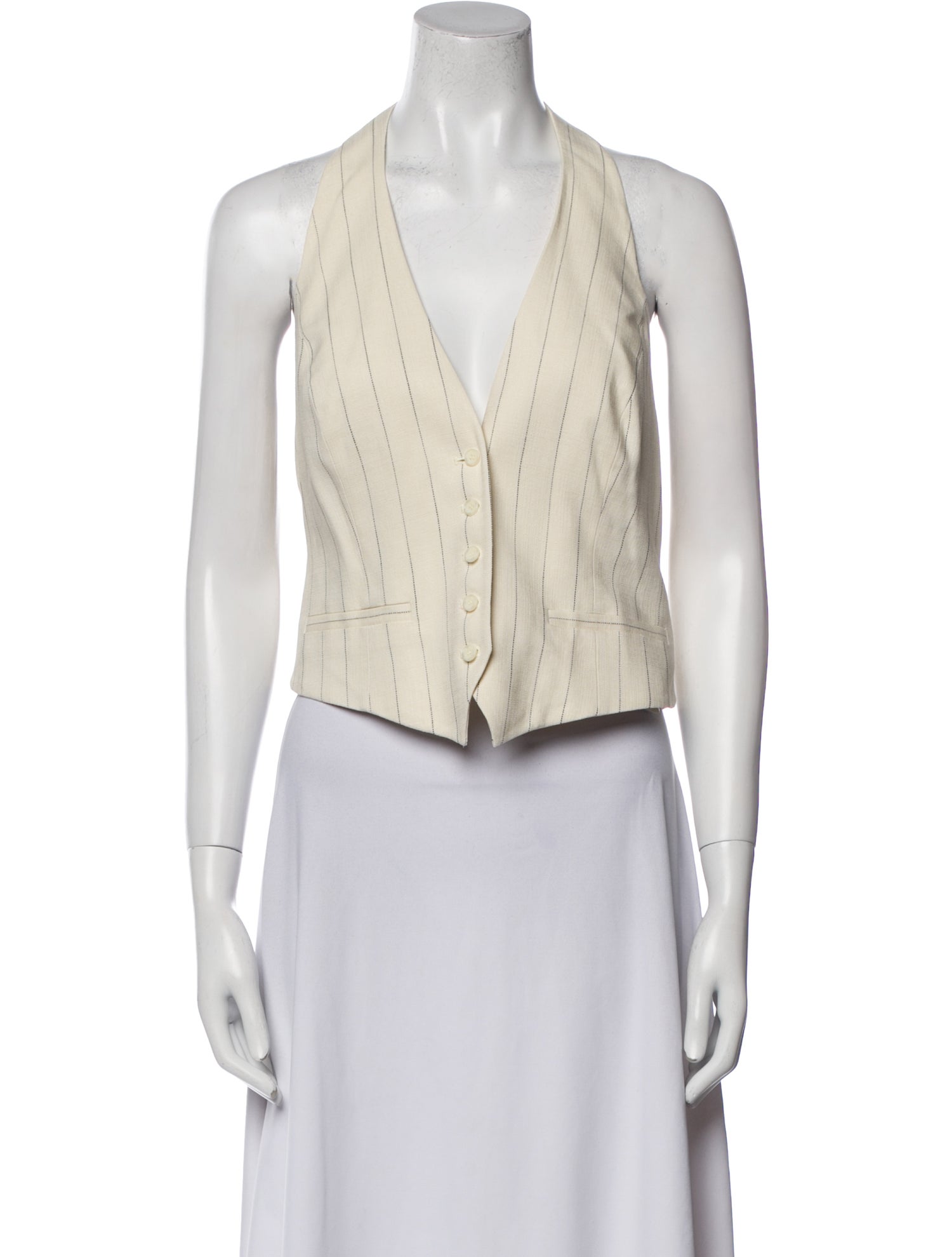 A.L.C. V-Neck Sleeveless Crop Top w/ Tags