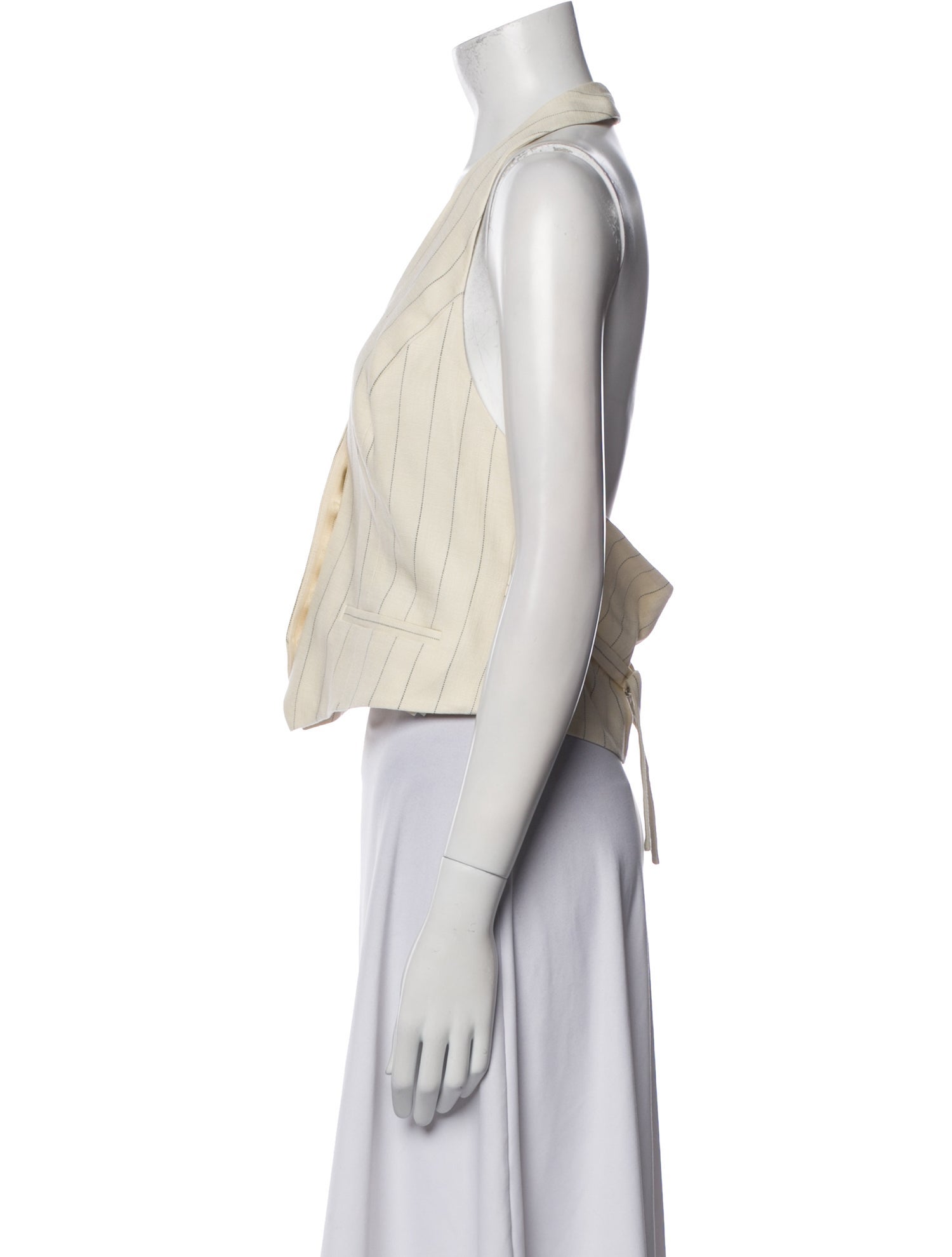 A.L.C. V-Neck Sleeveless Crop Top w/ Tags