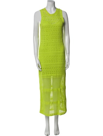 A.L.C. Crew Neck Long Dress