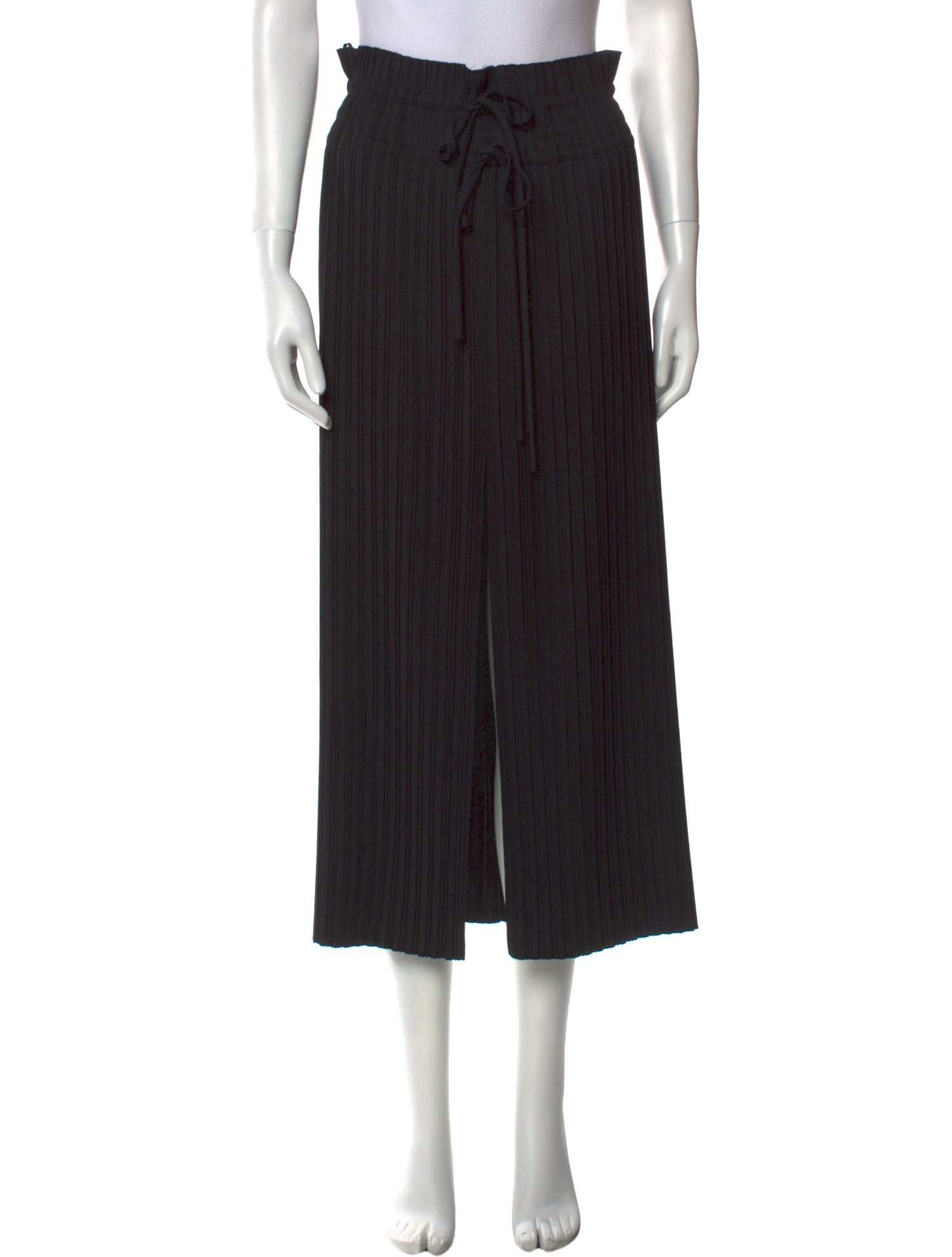 A.L.C. Pleated Accents Midi Length Skirt