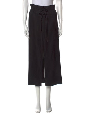 A.L.C. Pleated Accents Midi Length Skirt
