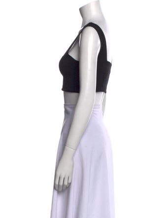 A.L.C. Square Neckline Sleeveless Crop Top