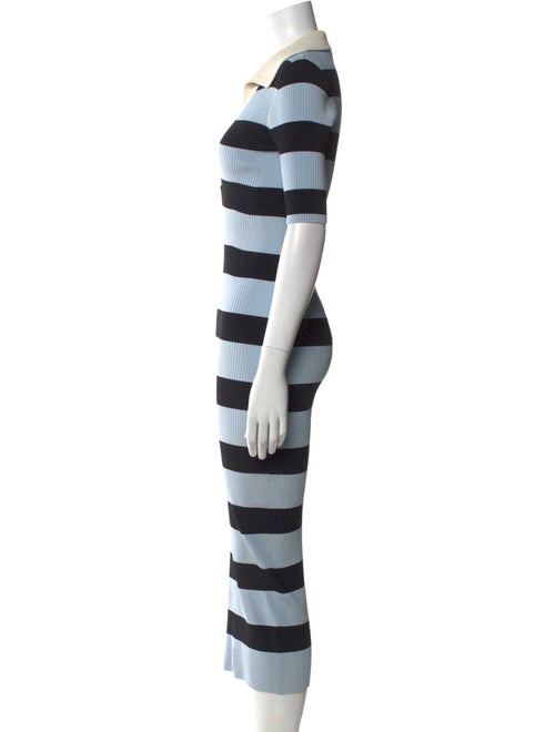 A.L.C. Striped Midi Length Dress