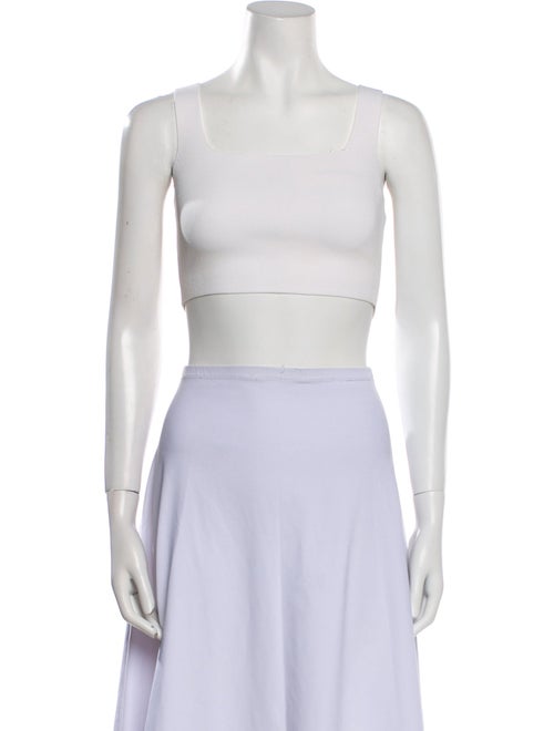 A.L.C. Square Neckline Sleeveless Crop Top