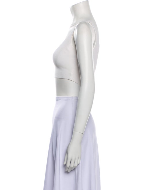 A.L.C. Square Neckline Sleeveless Crop Top