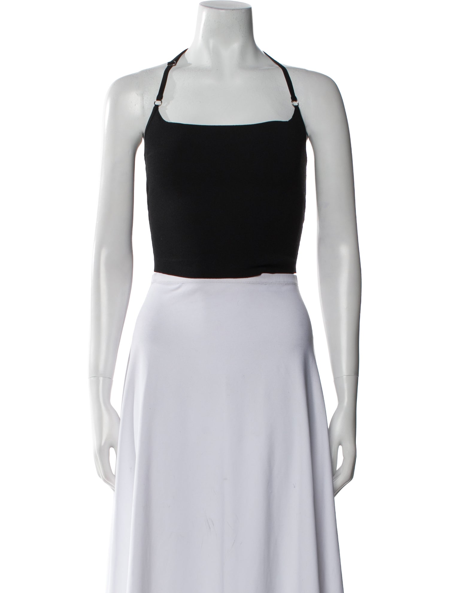A.L.C. Square Neckline Sleeveless Crop Top