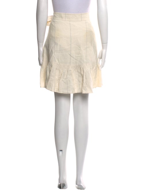 A.L.C. Linen Knee-Length Skirt