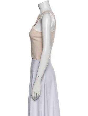 A.L.C. One-Shoulder Sleeveless Crop Top