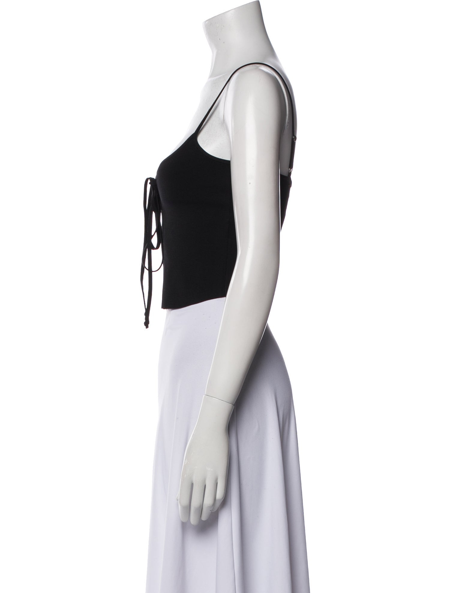 A.L.C. Square Neckline Sleeveless Crop Top