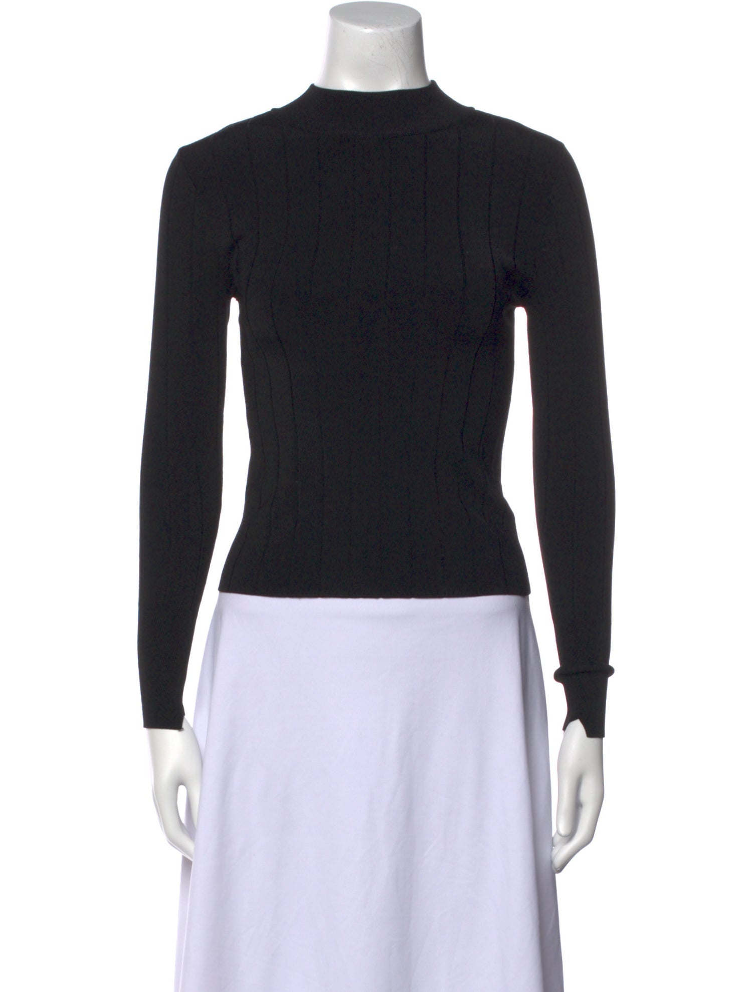 A.L.C. Mock Neck Long Sleeve Top