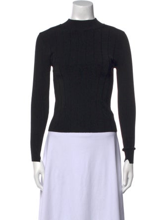 A.L.C. Mock Neck Long Sleeve Top