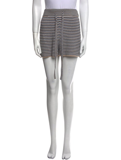 A.L.C. Striped Mini Shorts