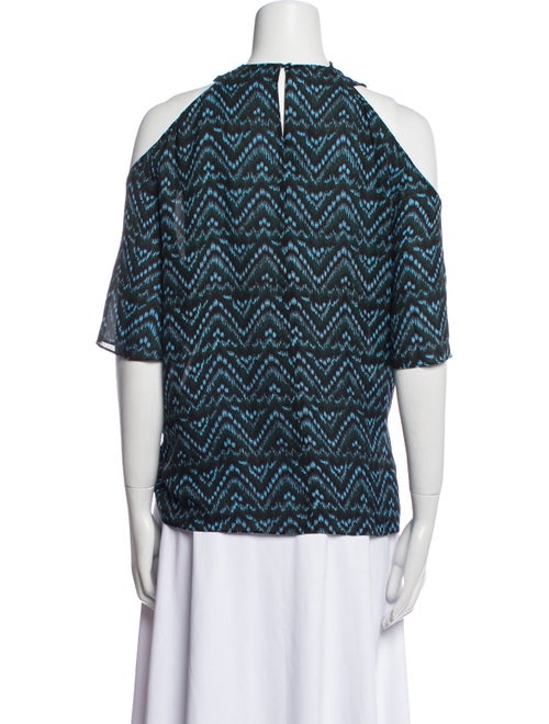 A.L.C. Silk Printed Blouse