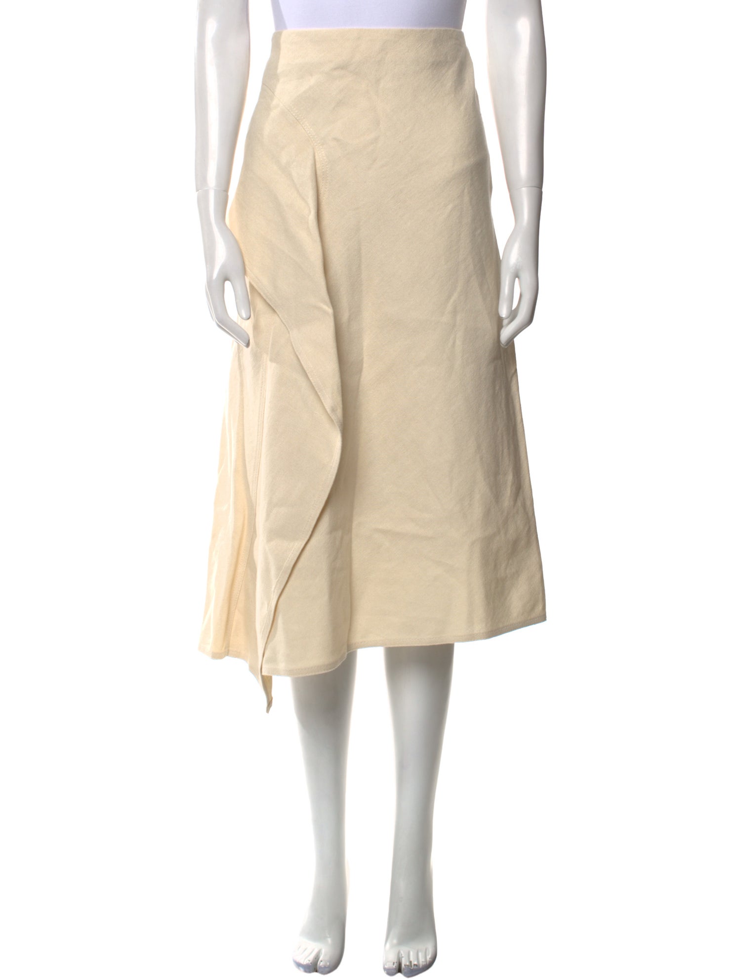 A.L.C. Linen Midi Length Skirt w/ Tags
