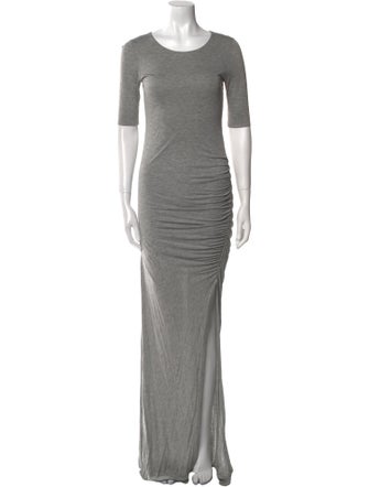 A.L.C. Scoop Neck Long Dress