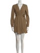 A.L.C. V-Neck Mini Dress