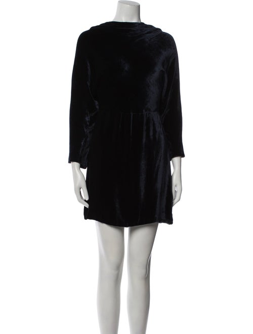 A.L.C. Bateau Neckline Mini Dress