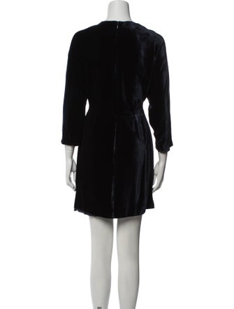 A.L.C. Bateau Neckline Mini Dress