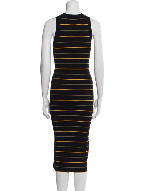 A.L.C. Striped Midi Length Dress