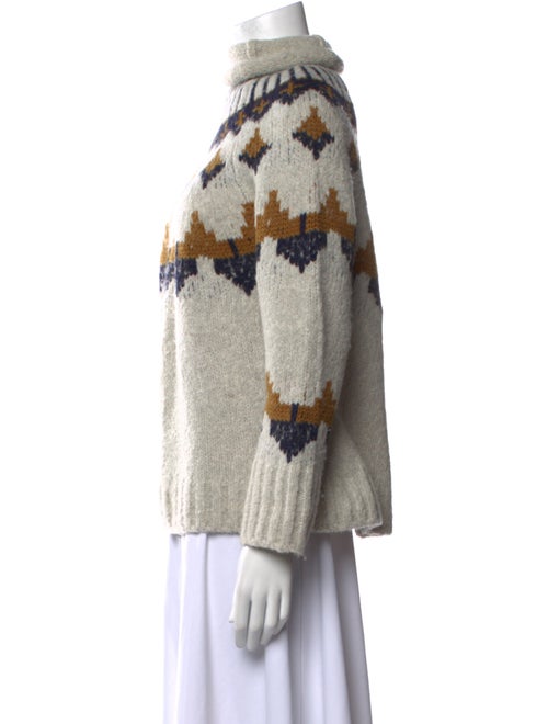 A.L.C. Printed Turtleneck Sweater