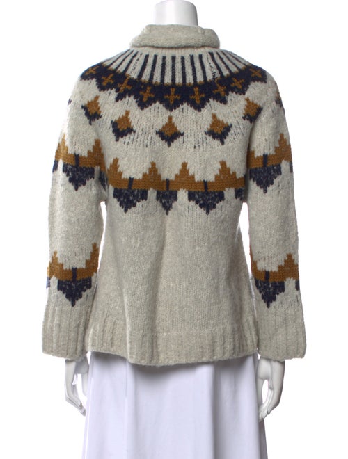 A.L.C. Printed Turtleneck Sweater