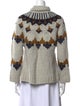 A.L.C. Printed Turtleneck Sweater