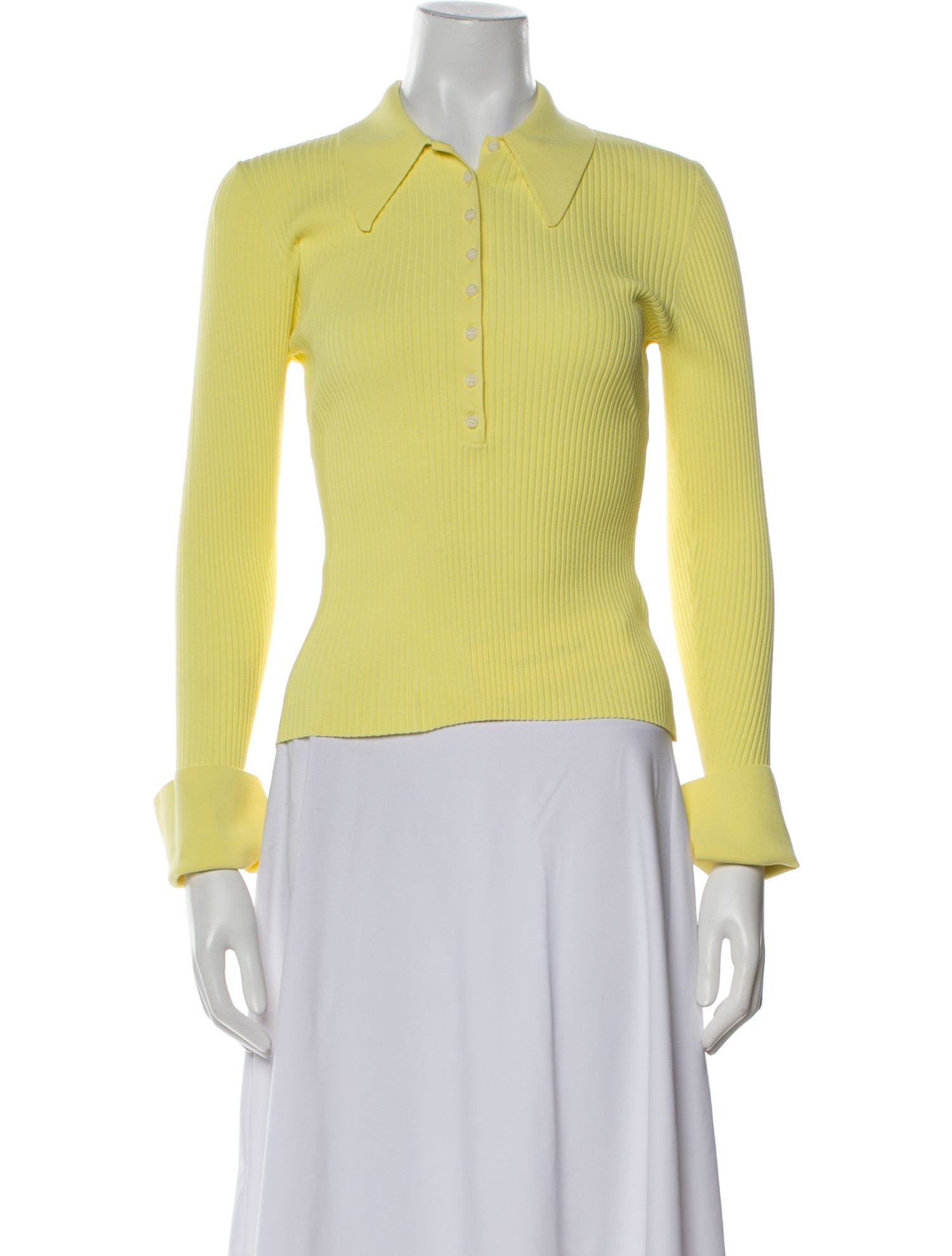 A.L.C. Long Sleeve Polo