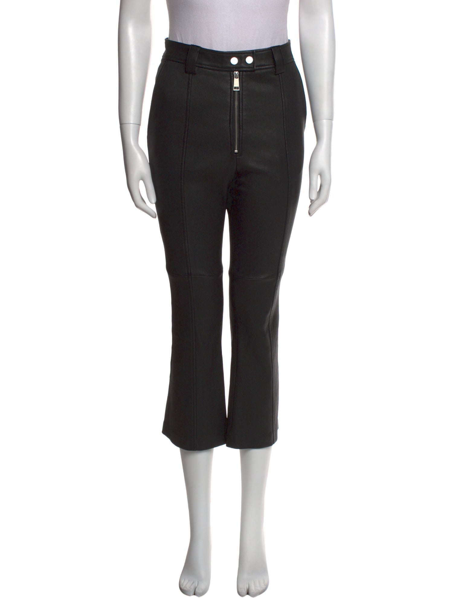 A.L.C. Lamb Leather Wide Leg Pants