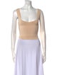 A.L.C. Square Neckline Sleeveless Crop Top