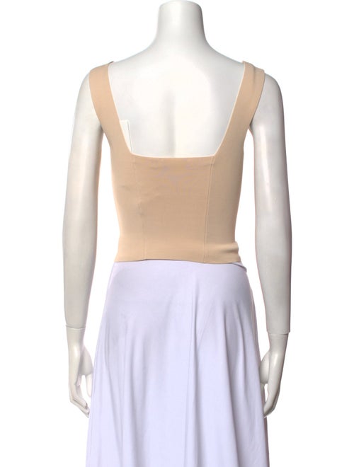 A.L.C. Square Neckline Sleeveless Crop Top
