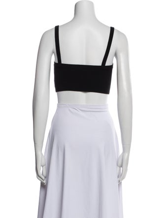A.L.C. Square Neckline Sleeveless Crop Top