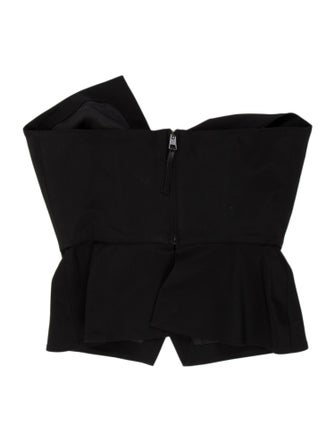 A.L.C. Strapless Crop Top