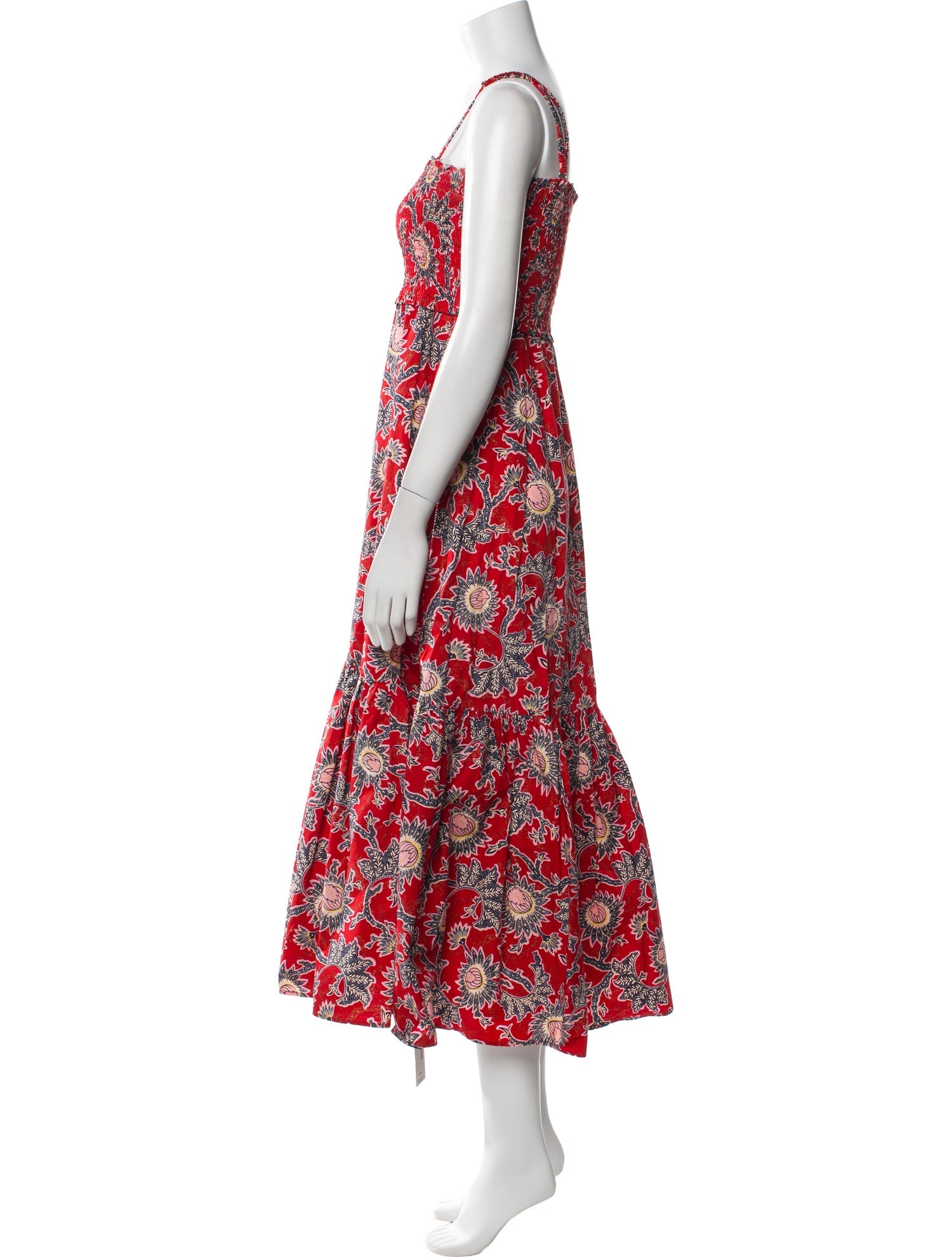 A.L.C. Floral Print Long Dress