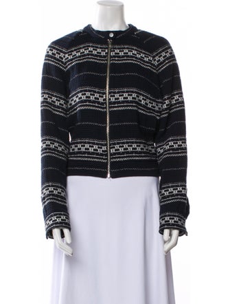 A.L.C. Striped Evening Jacket