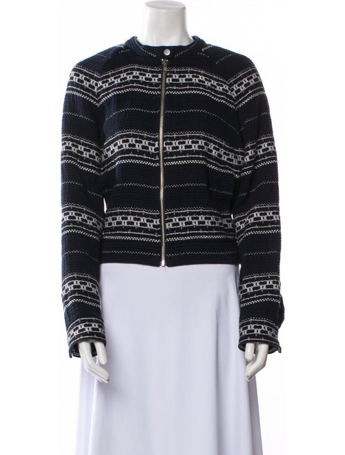 A.L.C. Striped Evening Jacket