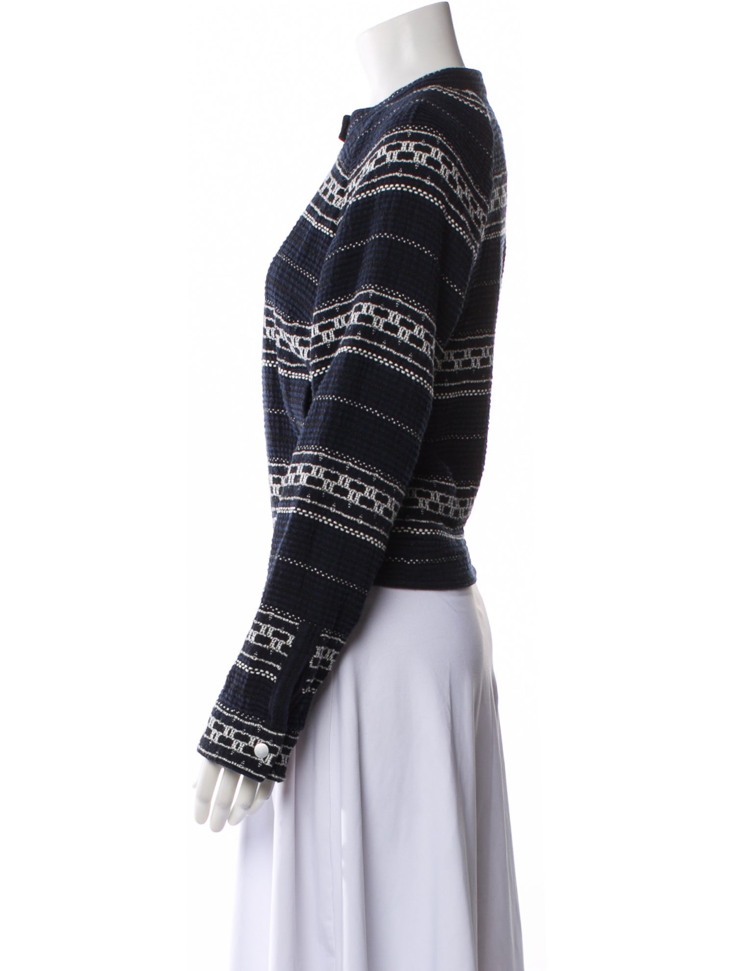 A.L.C. Striped Evening Jacket