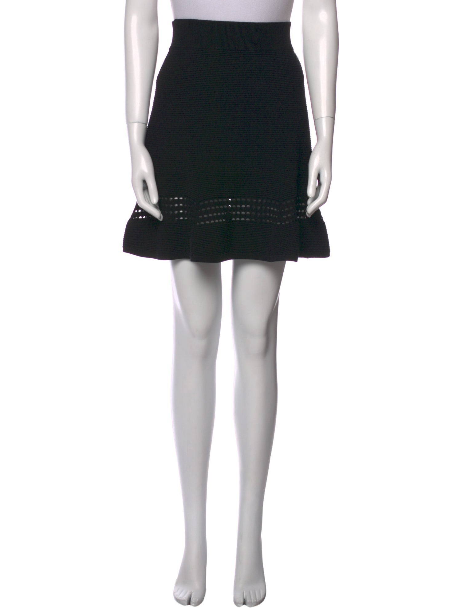 A.L.C. Eyelet Trim Mini Skirt