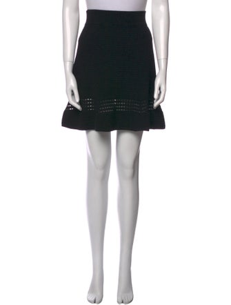 A.L.C. Eyelet Trim Mini Skirt